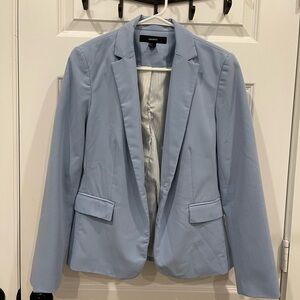 Light Blue Forever 21 Blazer Jacket
